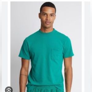 NWT For Days Men's Recycled Mock Neck Tee - Big Sur - size XXL